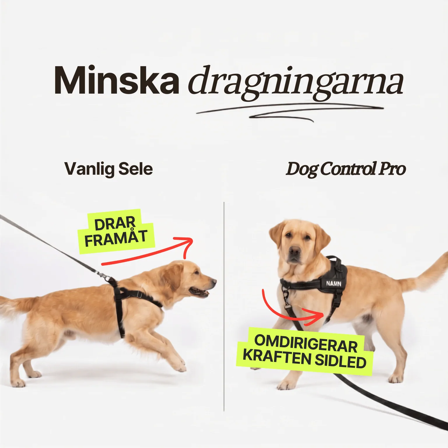 Antidragsele i användning