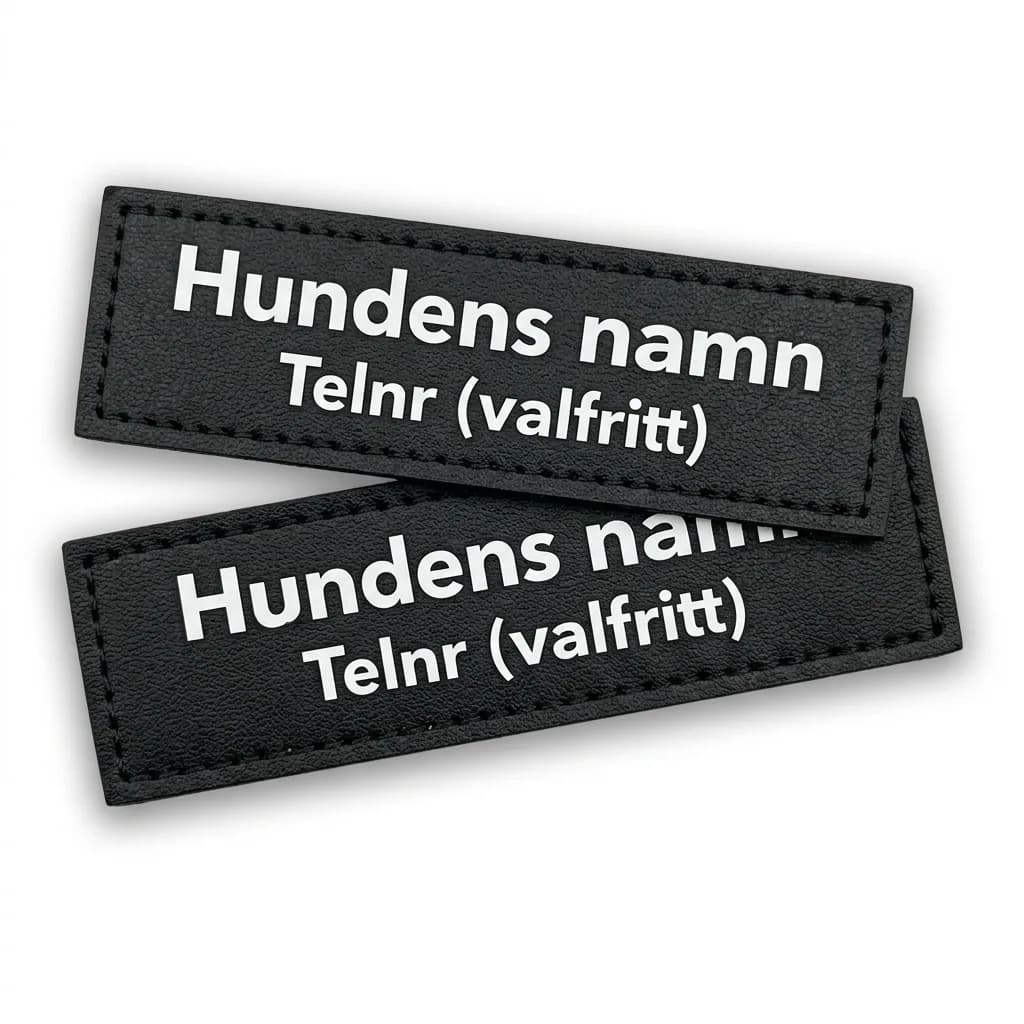 2Ă name tags